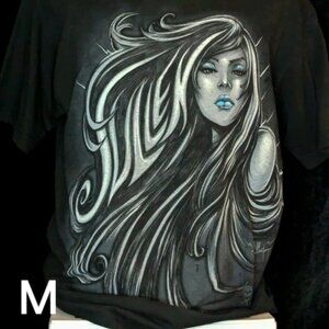 Men's Sullen T-Shirt -Woman Blue Lips
